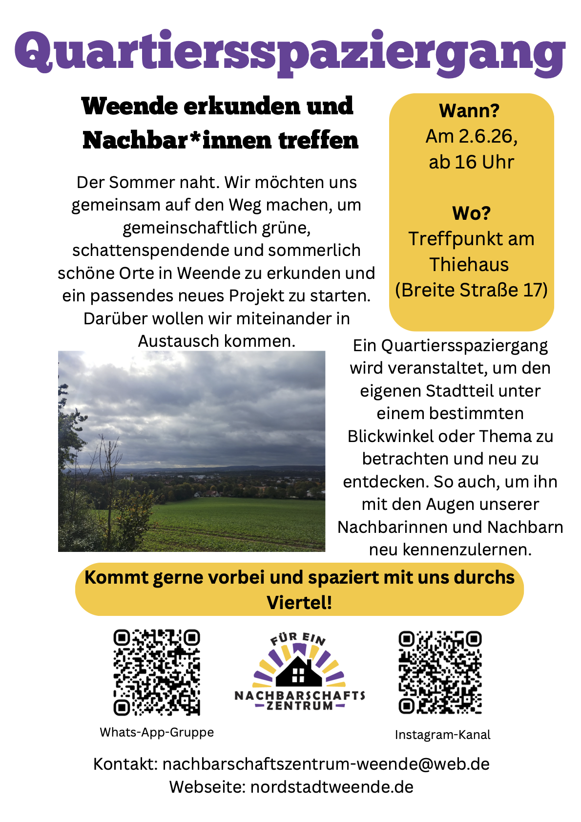Quartiersspaziergang